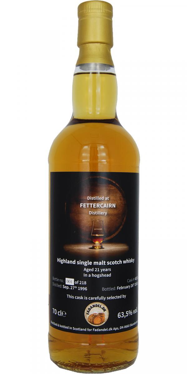 Fettercairn 1996 F.dk  Selected by the Swede