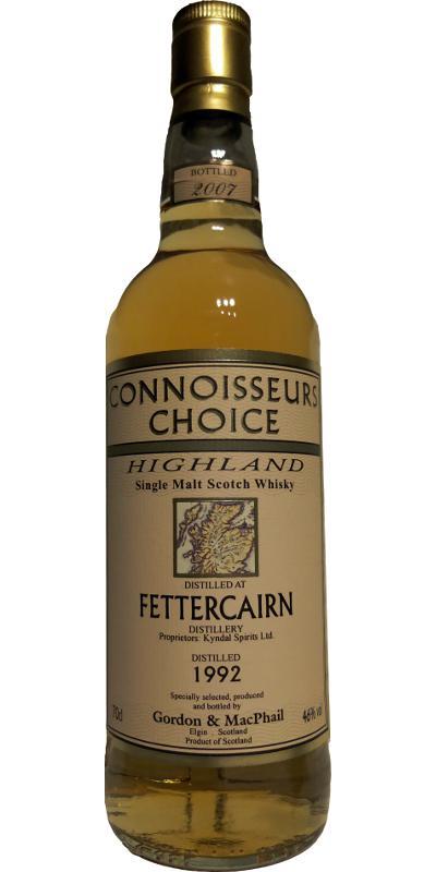 Fettercairn 1992 GM  Connoisseurs Choice
