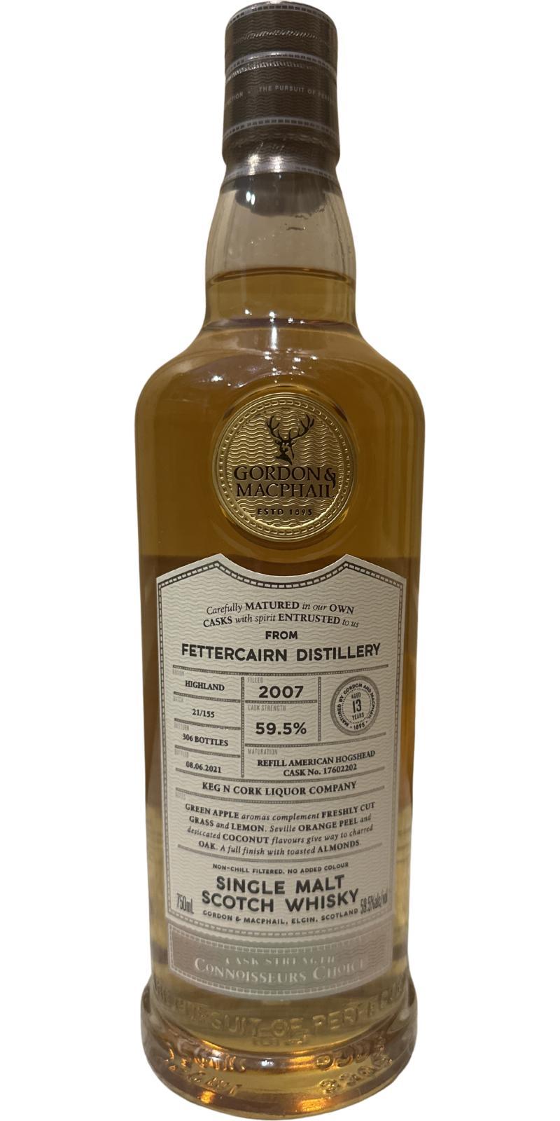 Fettercairn 2007 GM  Connoisseurs Choice - Cask Strength