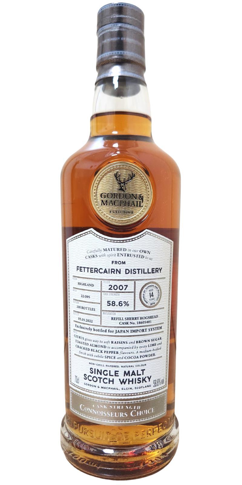 Fettercairn 2007 GM  Connoisseurs Choice - Cask Strength