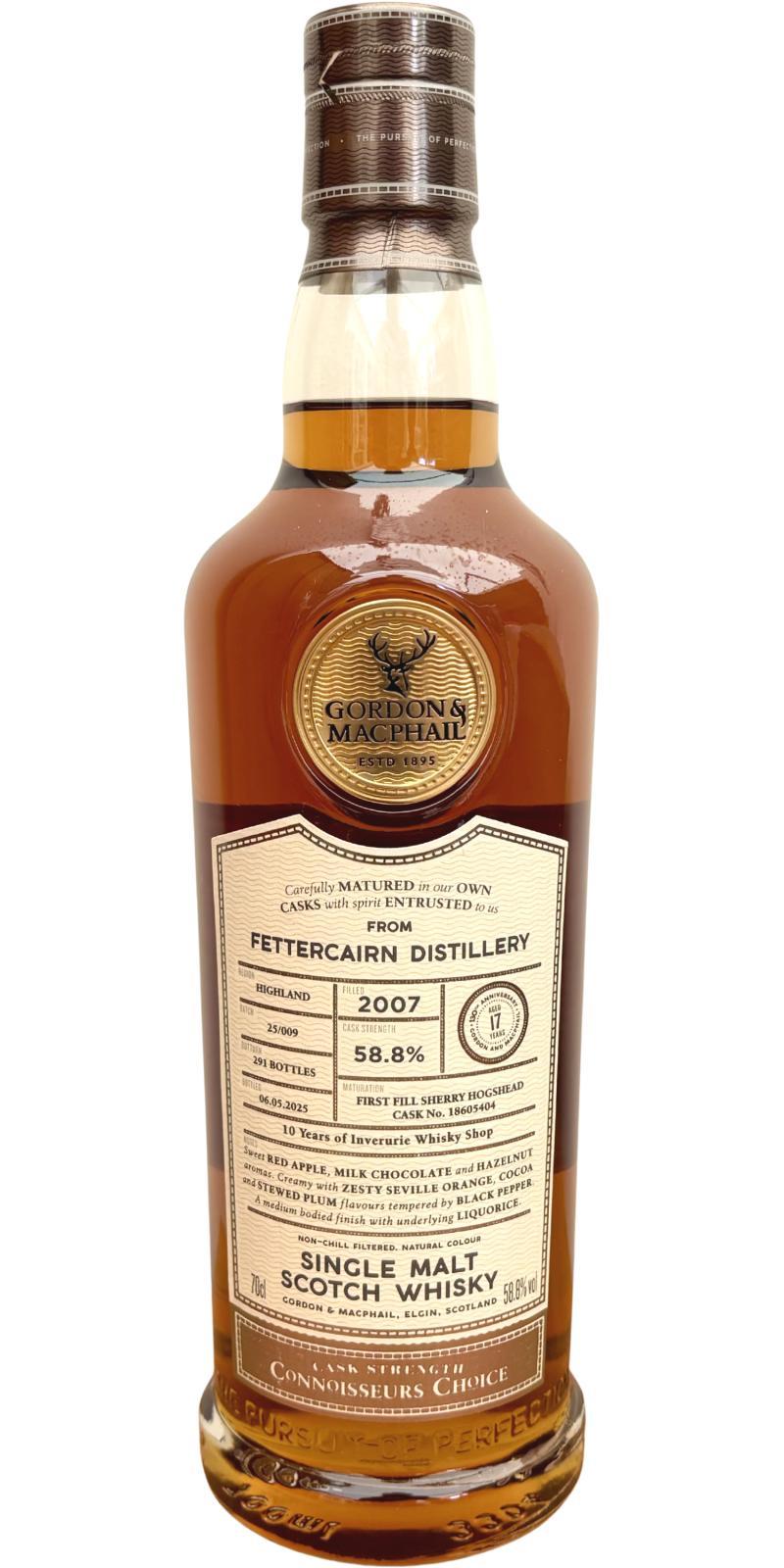 Fettercairn 2007 GM  Connoisseurs Choice - Cask Strength