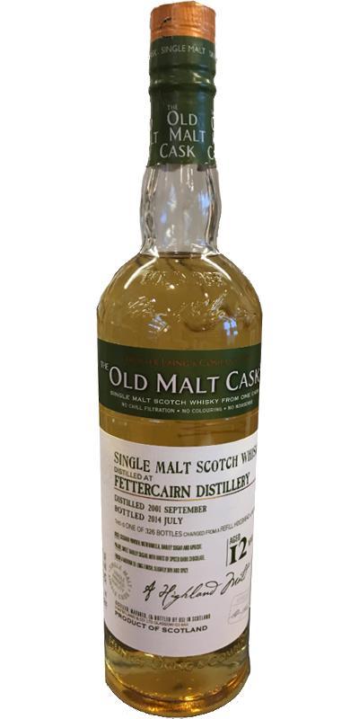 Fettercairn 2001 HL  The Old Malt Cask