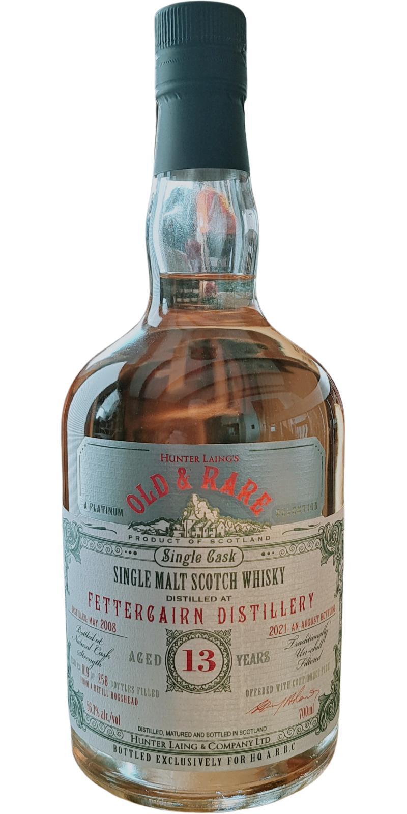 Fettercairn 2008 HL  Old & Rare