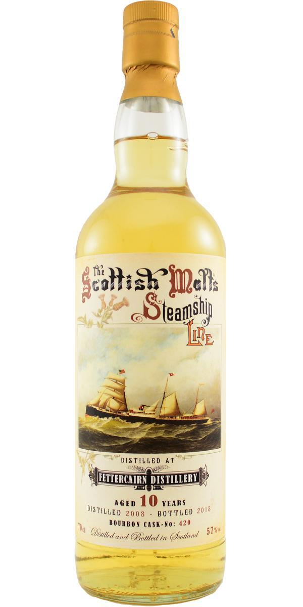 Fettercairn 2008 JW  The Scottish Malt's Steamship Line