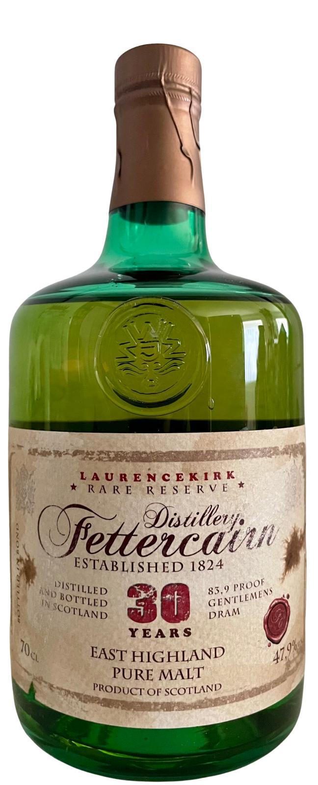 Fettercairn 30-year-old JW  Old Replica Edition
