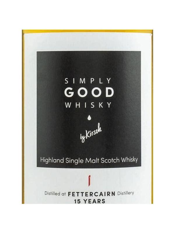 Fettercairn 2006 KI  Simply Good Whisky