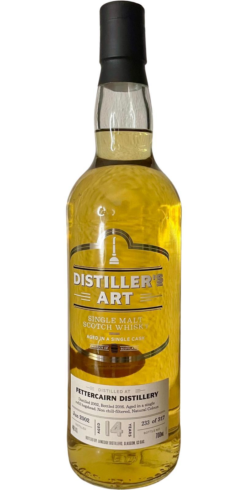Fettercairn 2002 LsD  Distiller's Art