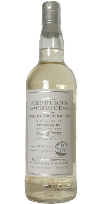 Fettercairn 2008 LsD  Hepburn's Choice