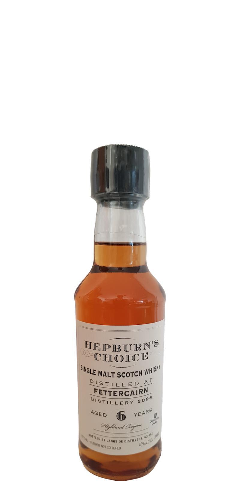Fettercairn 2008 LsD  Hepburn's Choice
