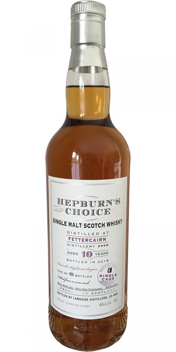Fettercairn 2008 LsD  Hepburn's Choice