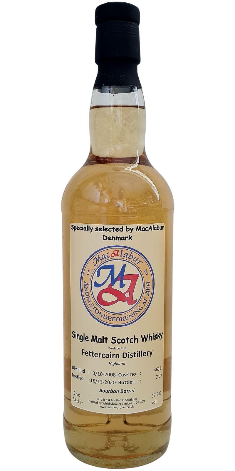 Fettercairn 2008 MacA