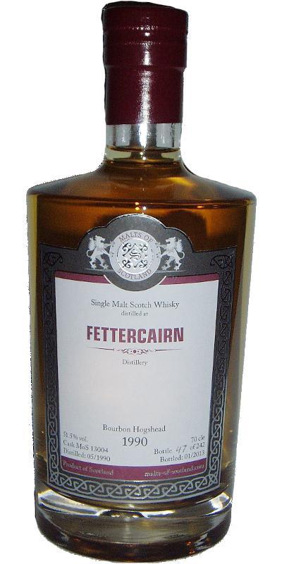Fettercairn 1990 MoS