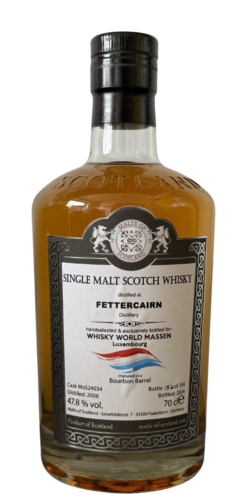 Fettercairn 2006 MoS