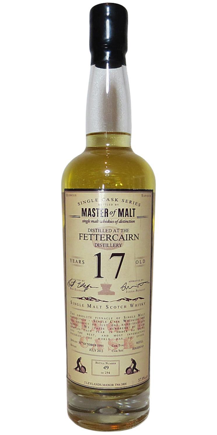 Fettercairn 1995 MoM  Single Cask Series