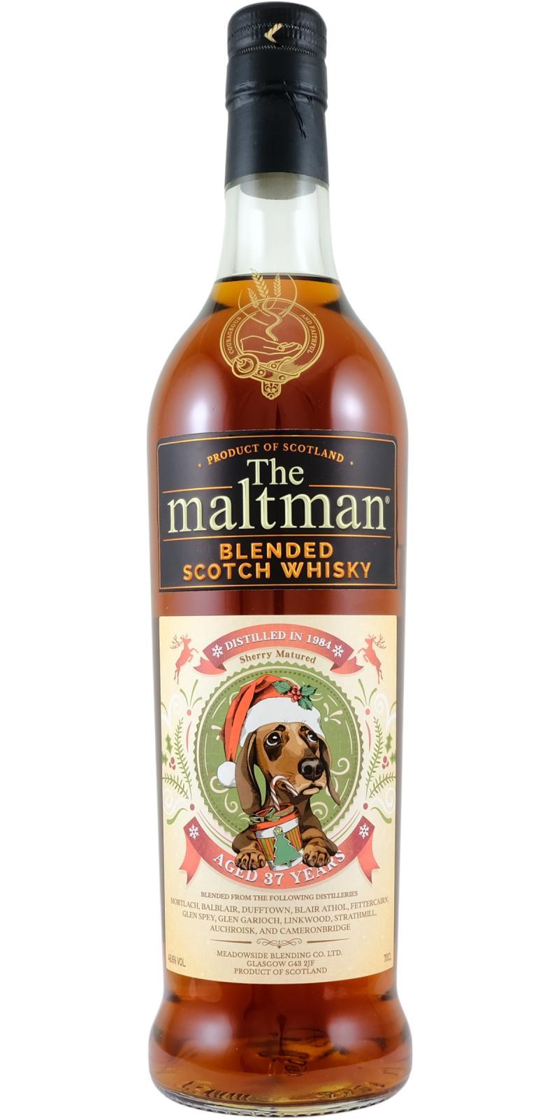 Blended Scotch Whisky 1984 MBl  The Maltman