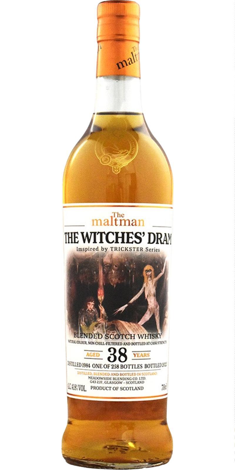 Blended Scotch Whisky 1984 MBl  The Maltman