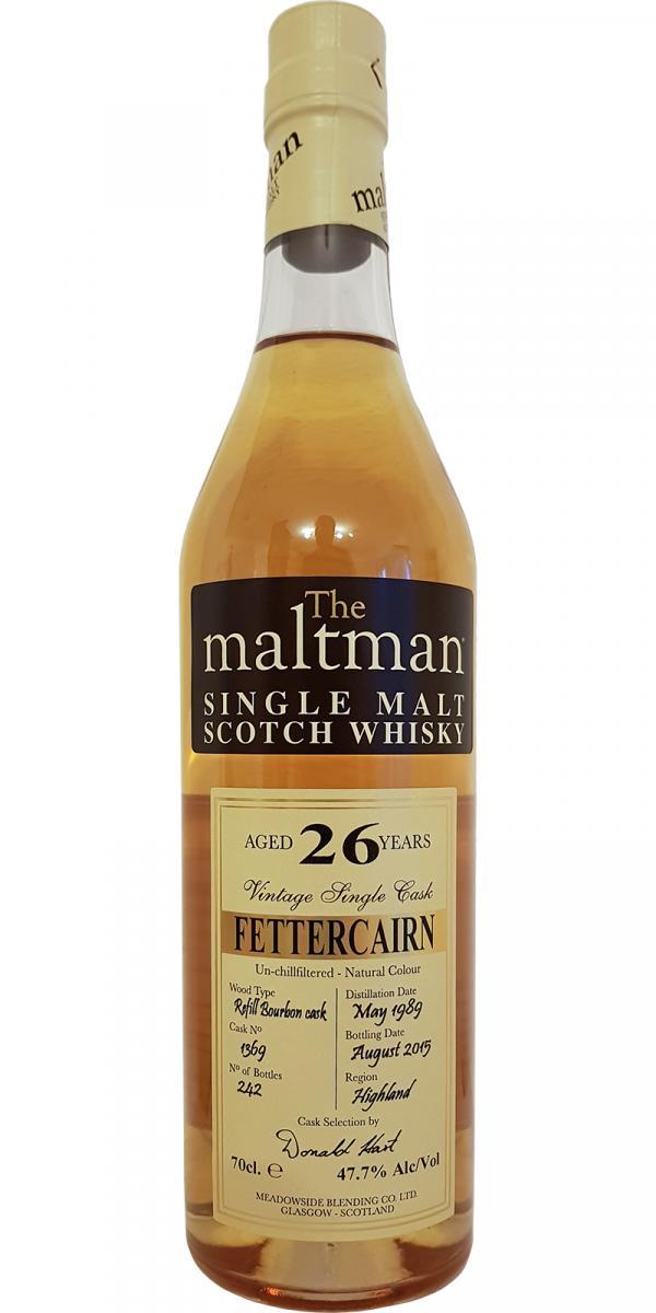 Fettercairn 1989 MBl  The Maltman