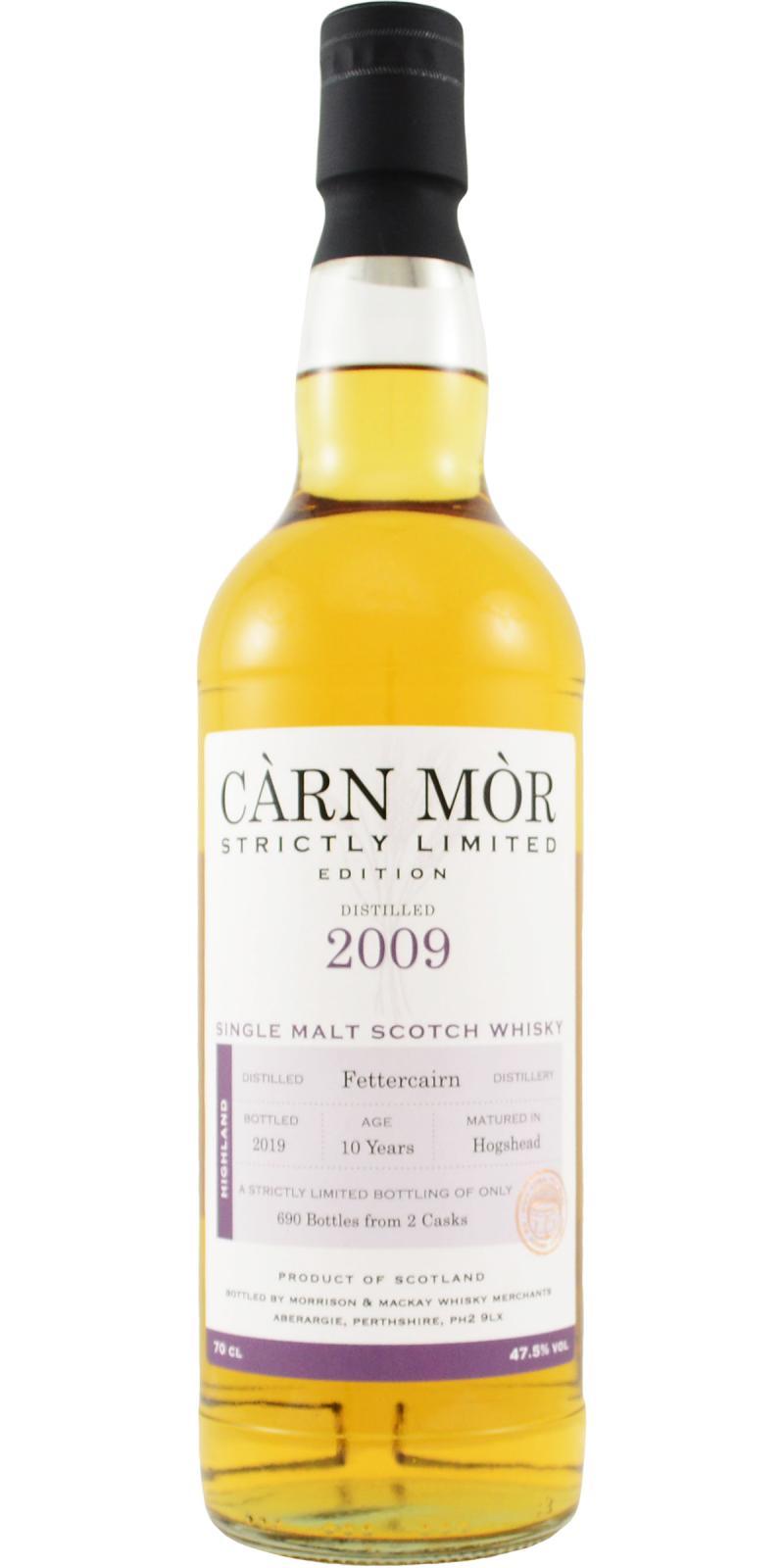 Fettercairn 2009 MMcK  Càrn Mòr - Strictly Limited Edition