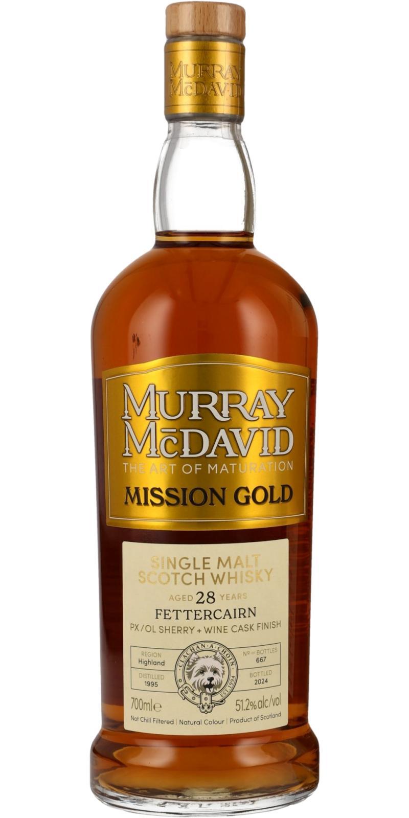 Fettercairn 1995 MM  Mission Gold