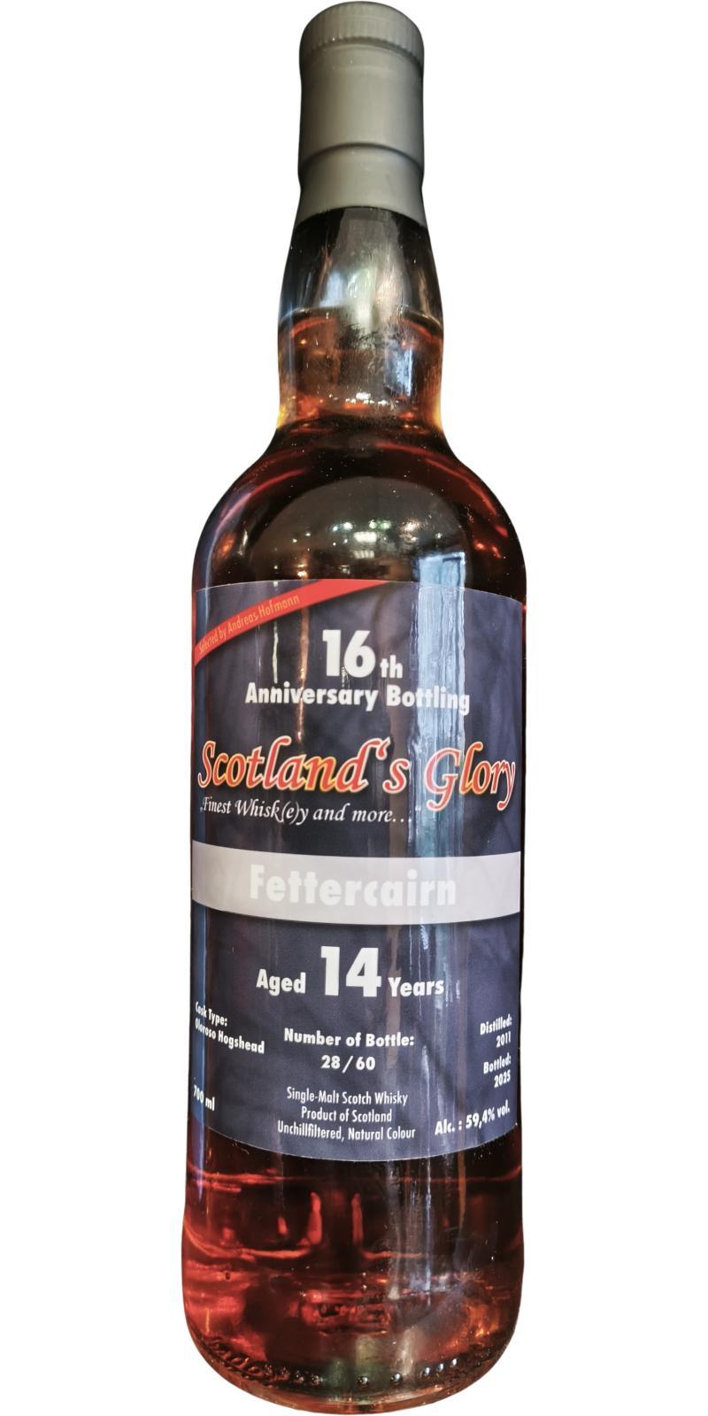 Fettercairn 2011 SG  16th Anniversary Bottling