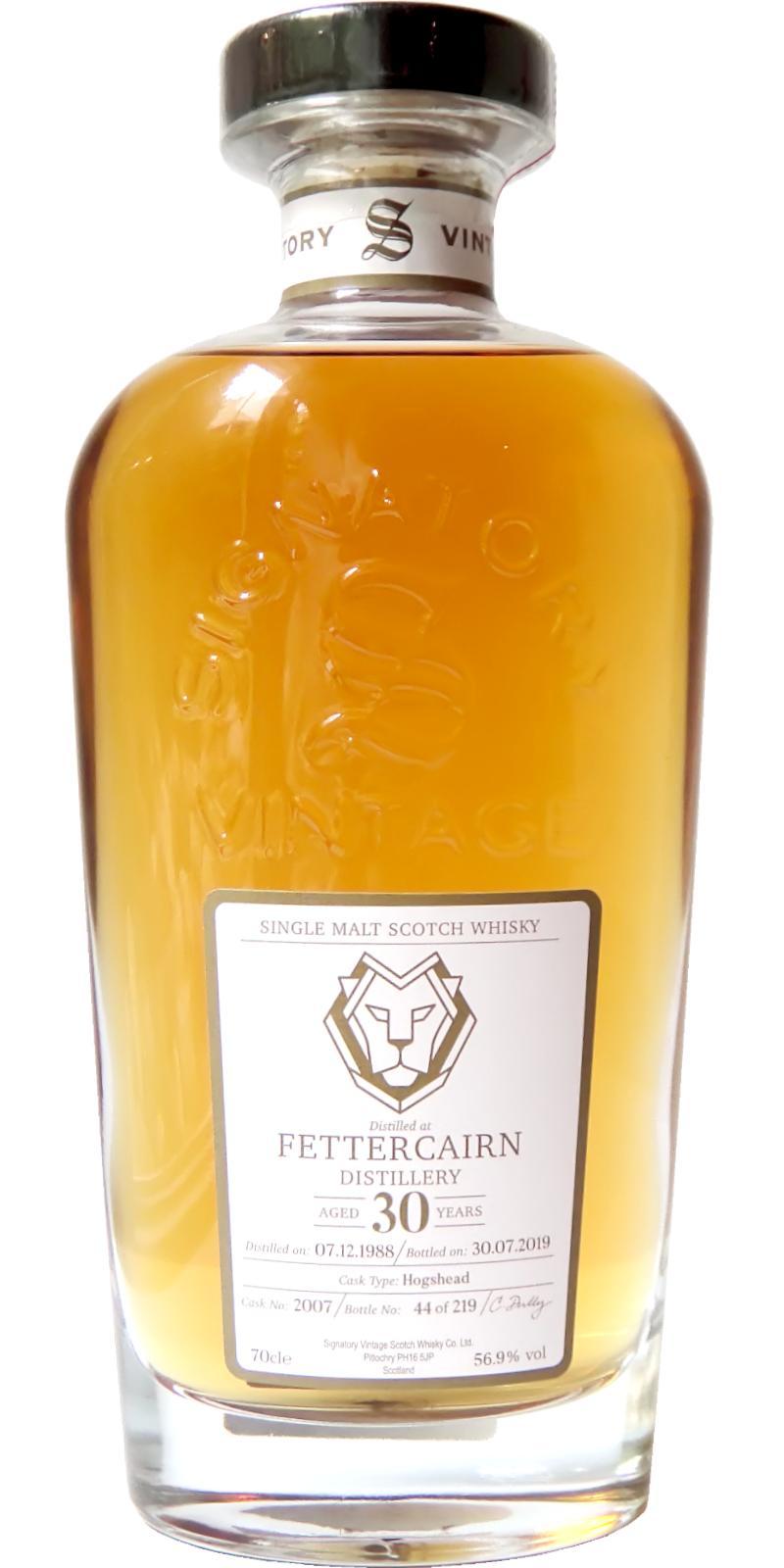 Fettercairn 1988 SV