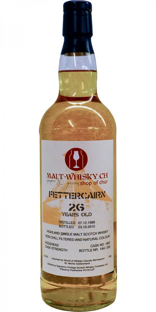 Fettercairn 1988 SV