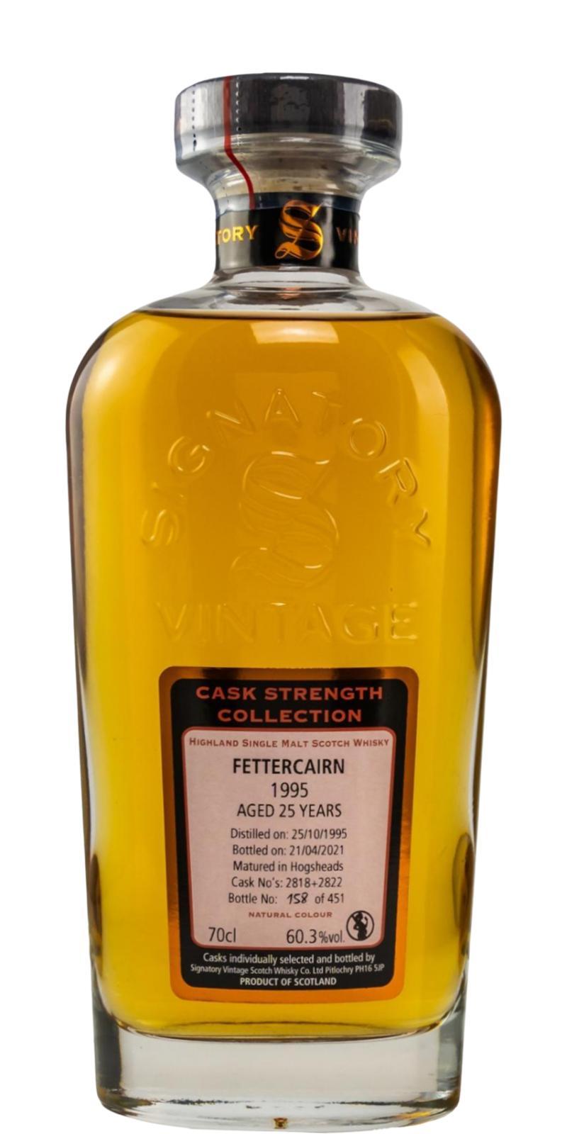 Fettercairn 1995 SV  Cask Strength Collection