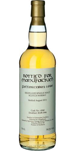 Fettercairn 1996 SV  Bottled for Manufactum
