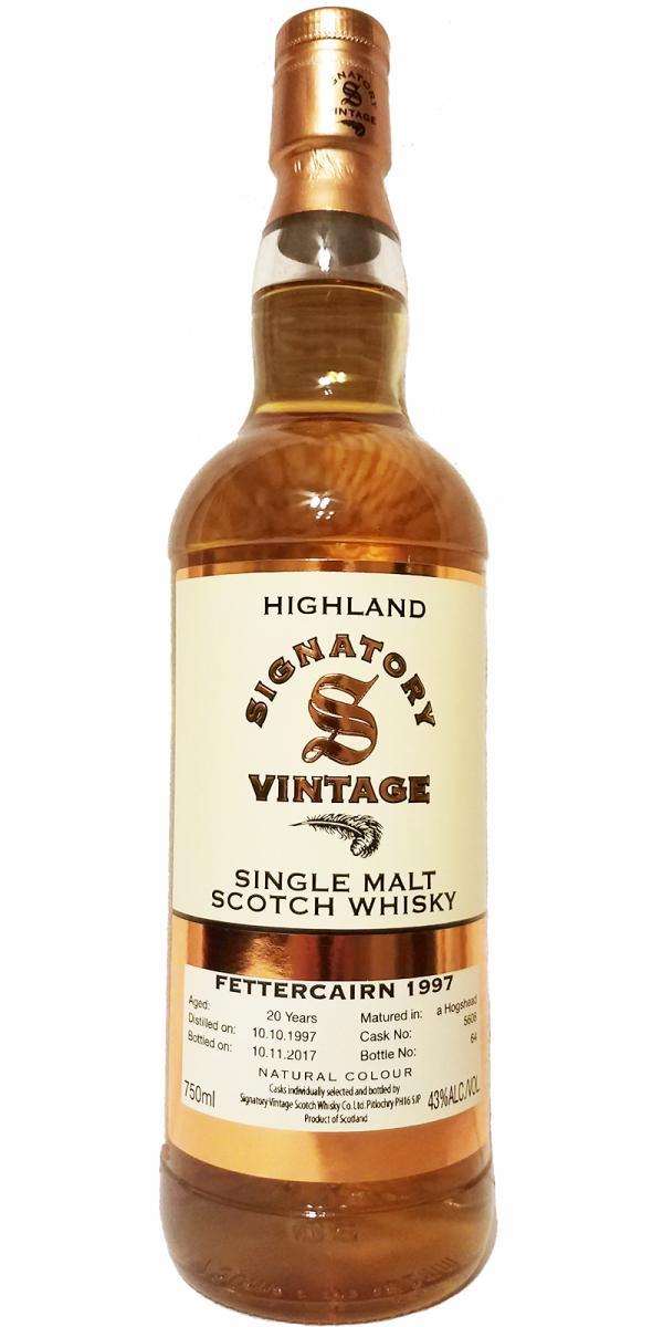 Fettercairn 1997 SV  Vintage Collection