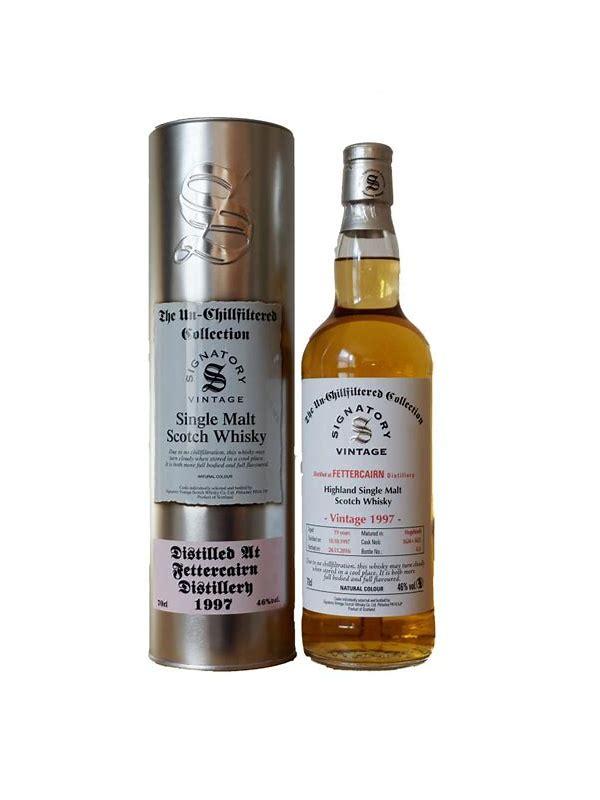 Fettercairn 1997 SV  The Un-Chillfiltered Collection