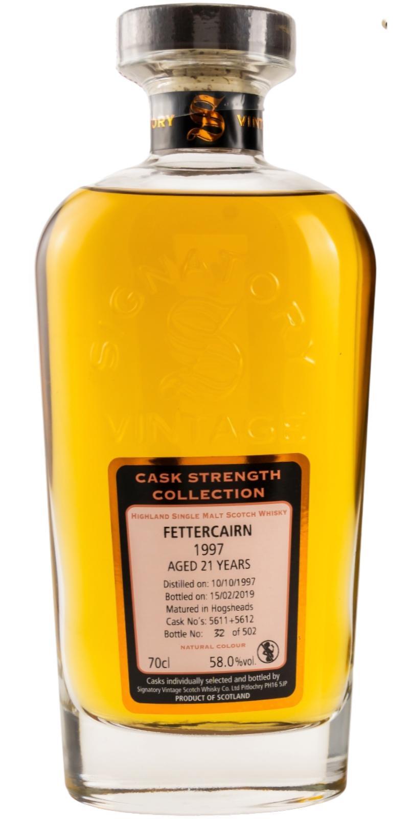 Fettercairn 1997 SV  Cask Strength Collection