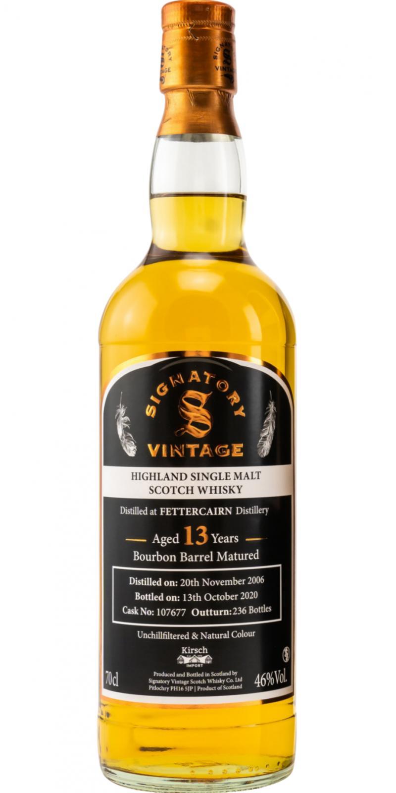 Fettercairn 2006 SV  Vintage Collection