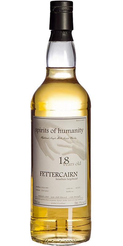 Fettercairn 1997 spco  Spirits of Humanity