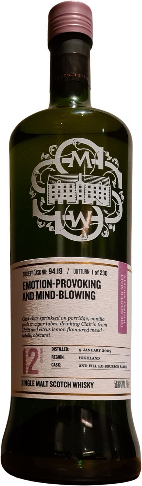 Fettercairn 2009 SMWS 94.19  Emotion-provoking and mind-blowing