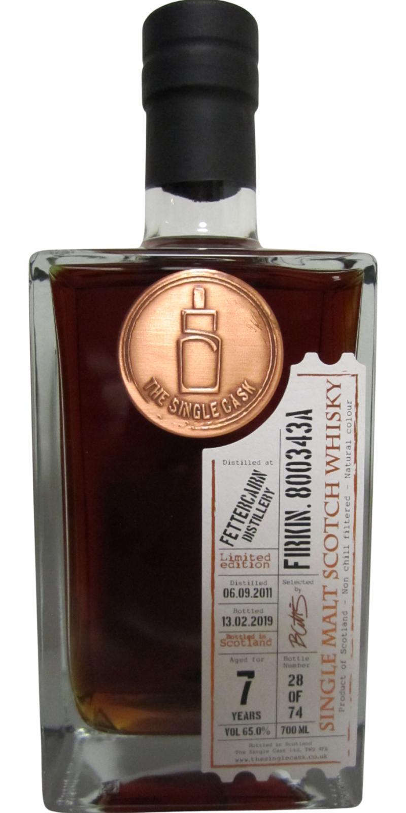 Fettercairn 2011 TSCL  The Single Cask