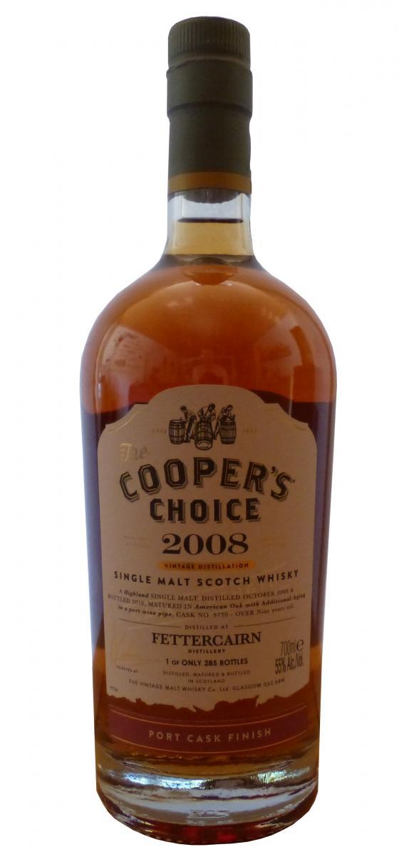 Fettercairn 2008 VM  The Cooper's Choice