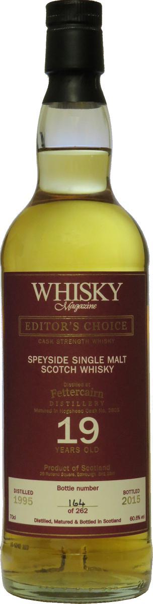 Fettercairn 1995 UD  Whisky Magazine - Editor's Choice