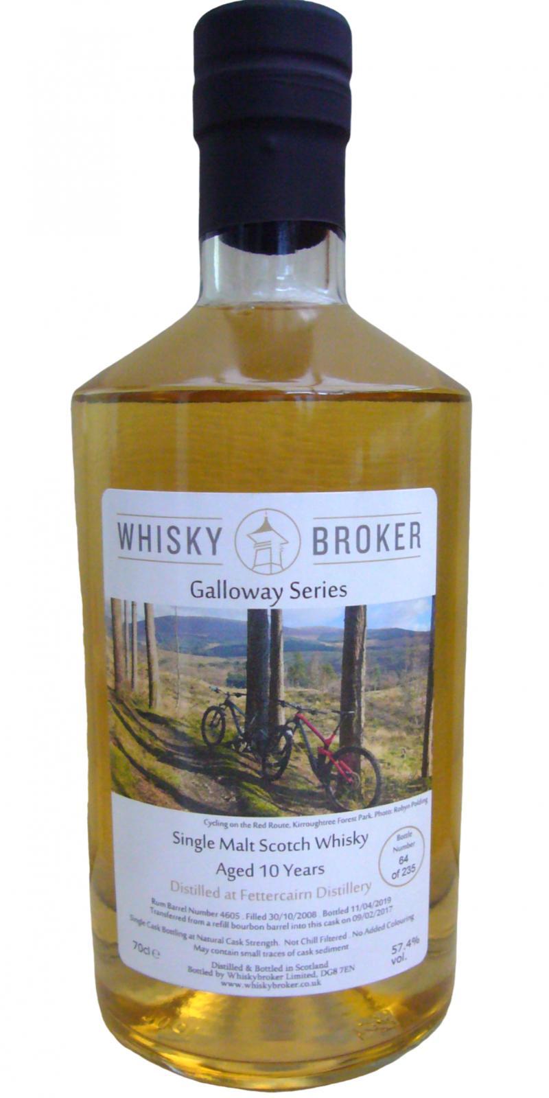 Fettercairn 2008 WhB  Galloway Series