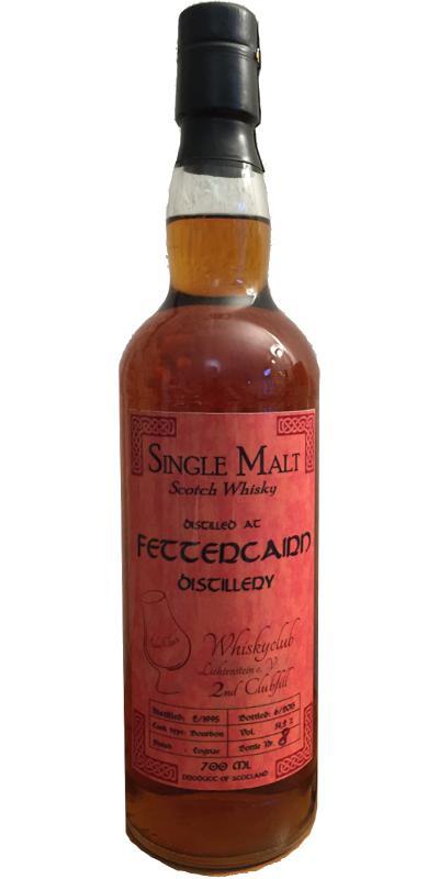 Fettercairn 1995 WcL  2nd Clubfill