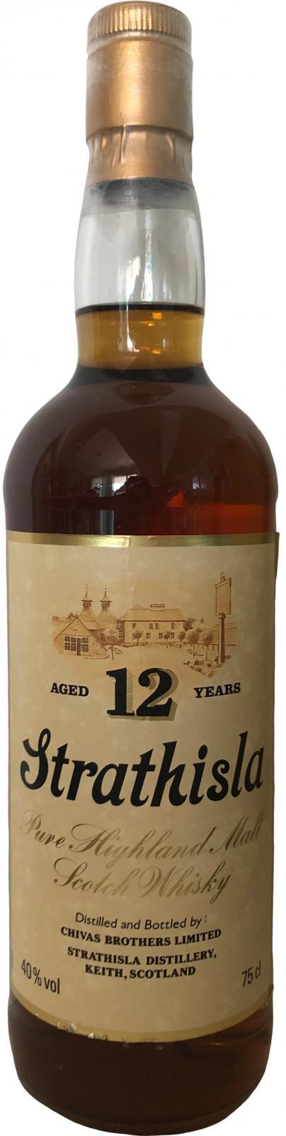 Strathisla 12-year-old  Pure Highland Malt Scotch Whisky