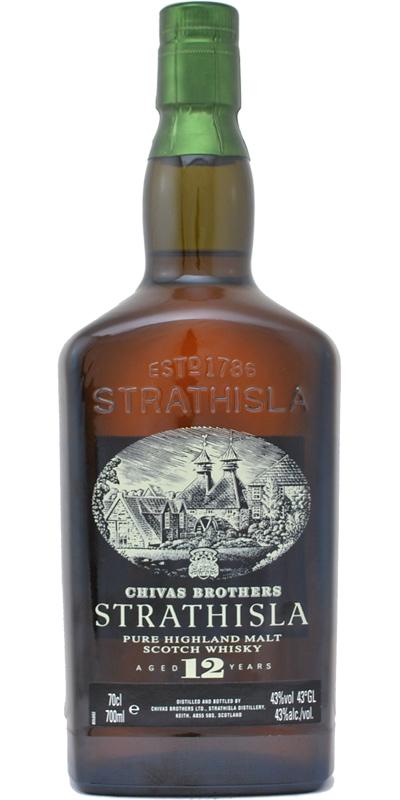 Strathisla 12-year-old  Pure Highland Malt Scotch Whisky