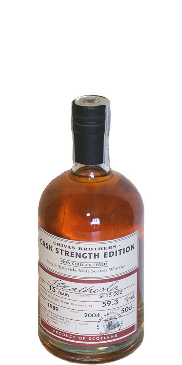 Strathisla 1989  Chivas Brothers - Cask Strength Edition