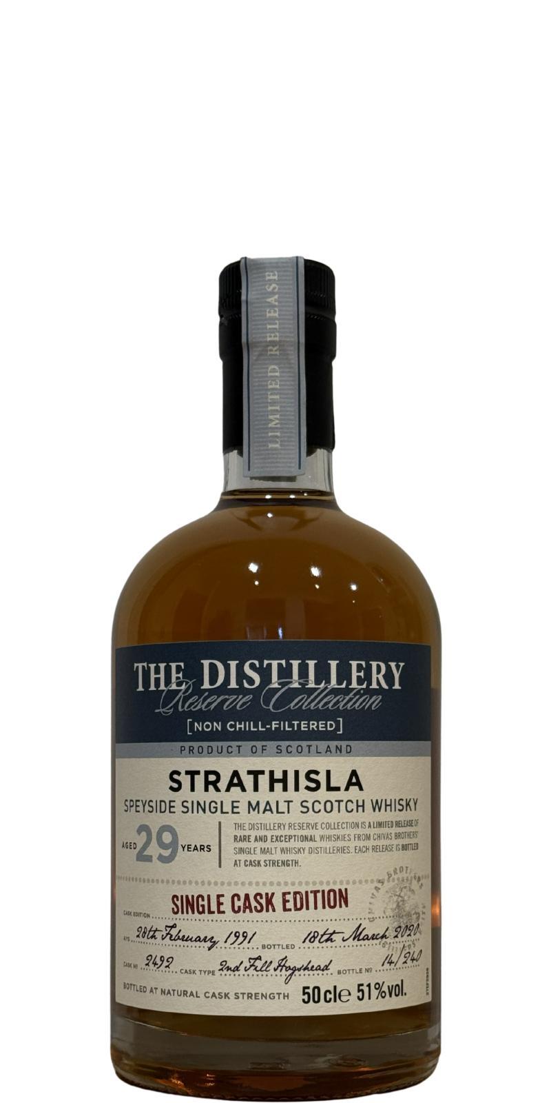 Strathisla 1991  The Distillery Reserve Collection - Single Cask Edition