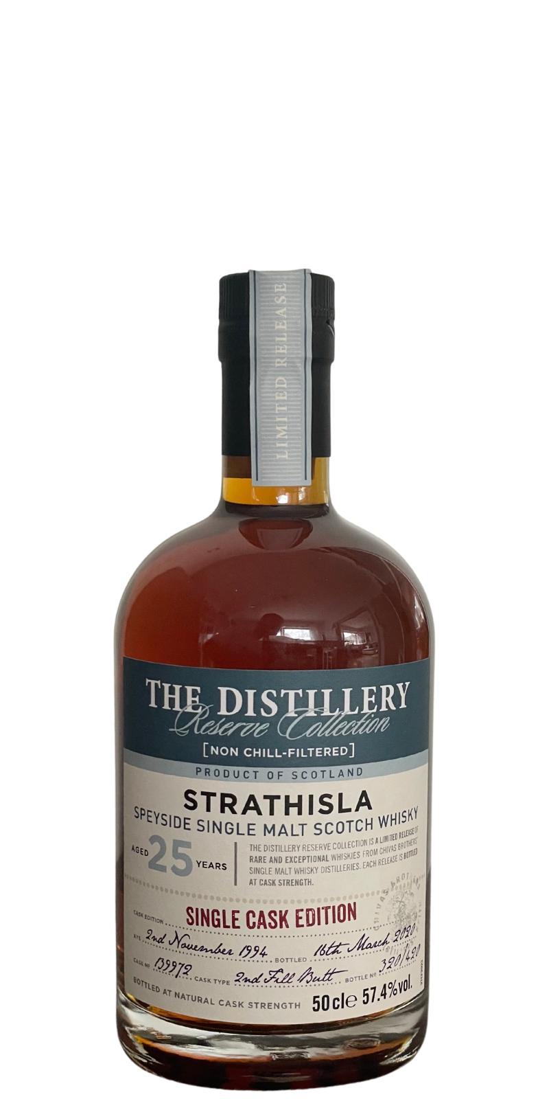 Strathisla 1994  The Distillery Reserve Collection