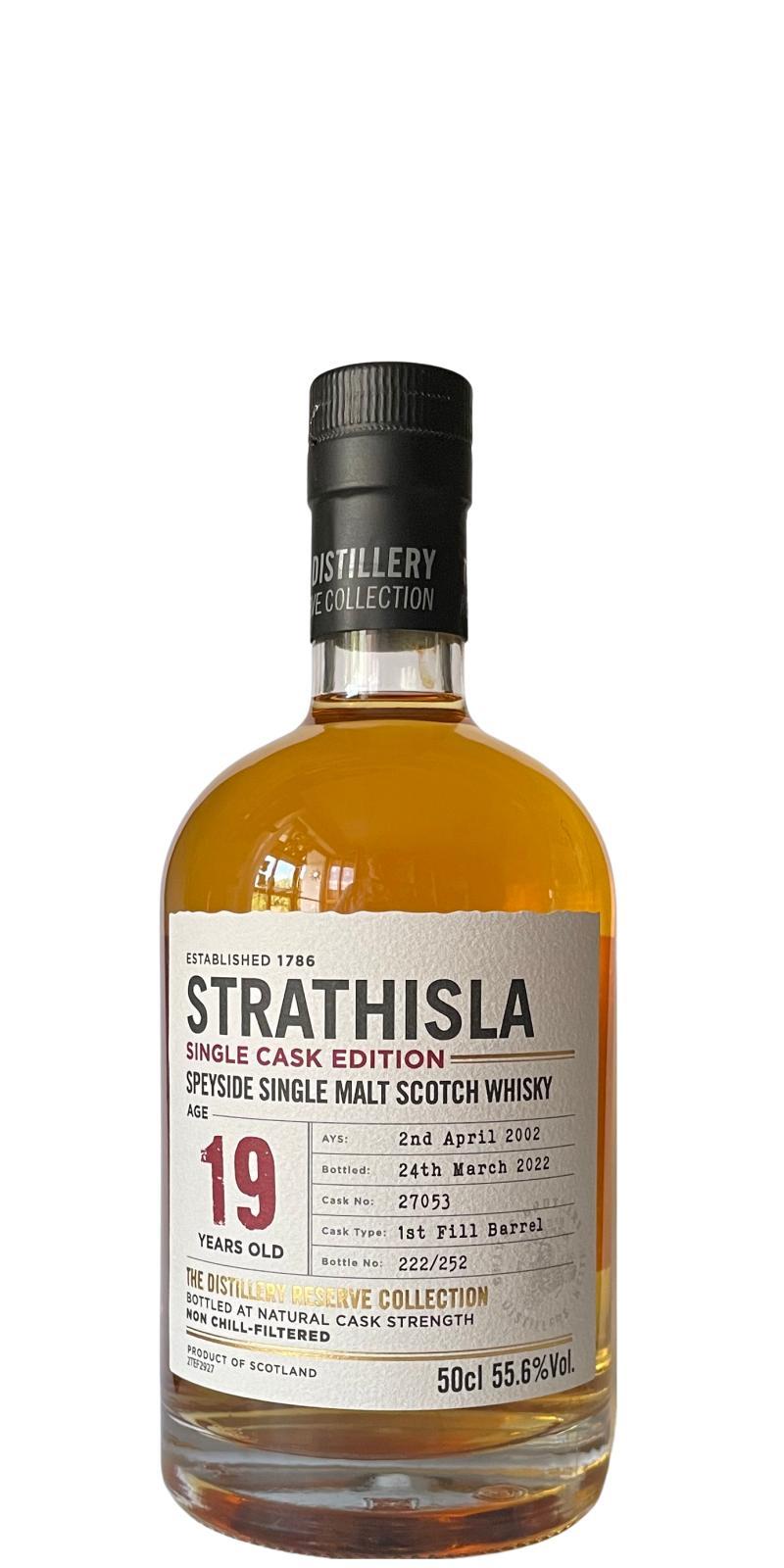 Strathisla 2002  The Distillery Reserve Collection