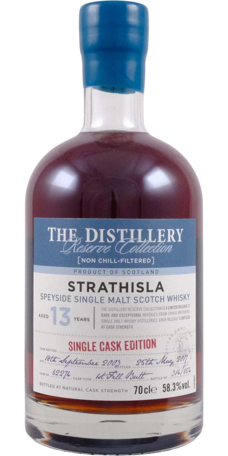 Strathisla 2003  The Distillery Reserve Collection