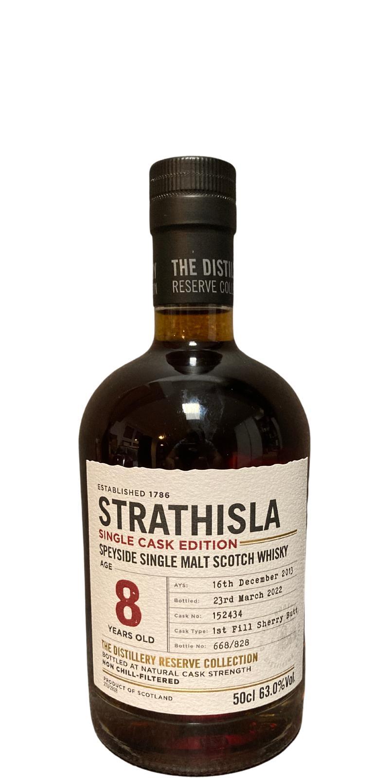 Strathisla 2013  The Distillery Reserve Collection - Single Cask Edition