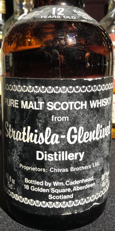 Strathisla 1967 CA  Dumpy Bottle