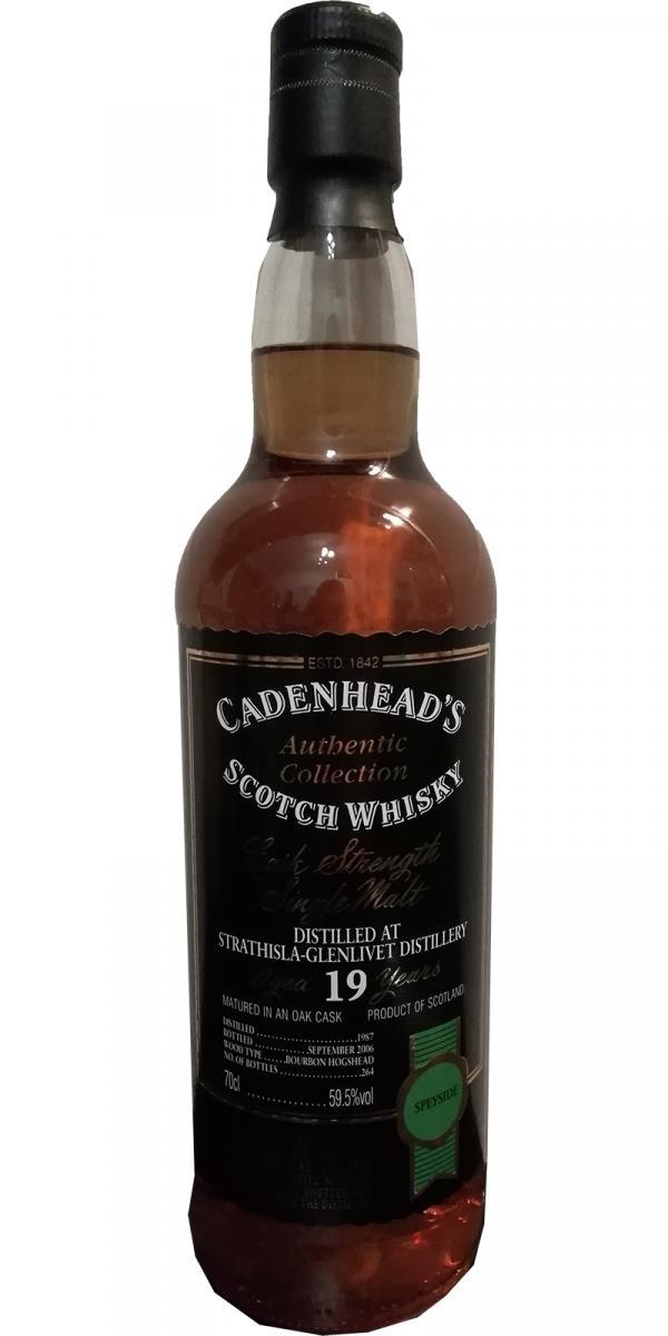 Strathisla 1987 CA  Authentic Collection