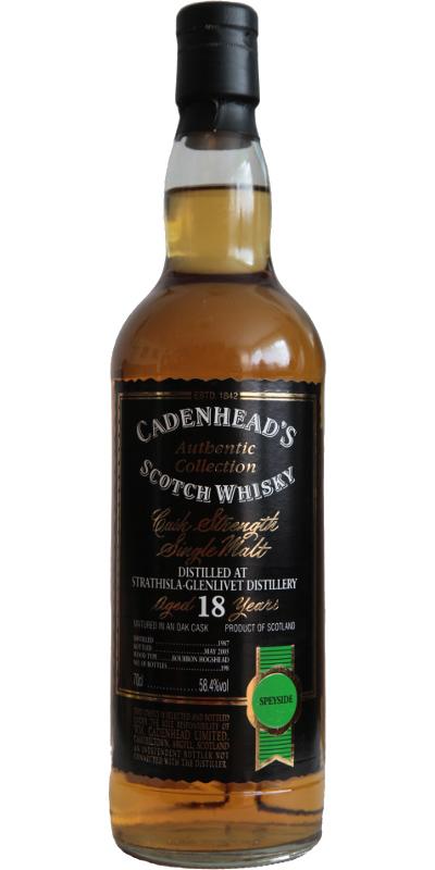 Strathisla 1987 CA  Authentic Collection